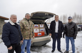 Груз гуманитарной помощи отправился на Донбасс