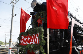 В Челябинск прибыл «Поезд Победы»