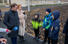 Председатель Законодательного Собрания Александр Лазарев встретился с избирателями в Аше