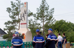 Мемориал, восстановленный в рамках акции «Огонь Победы»