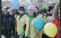 В поселке Федоровка состоялось торжественное открытие нового хоккейного корта